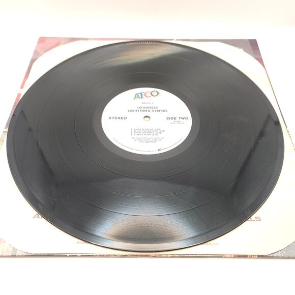 Loudness Lightning Strikes Vinyl Record 1986 - Picture 5 of 6